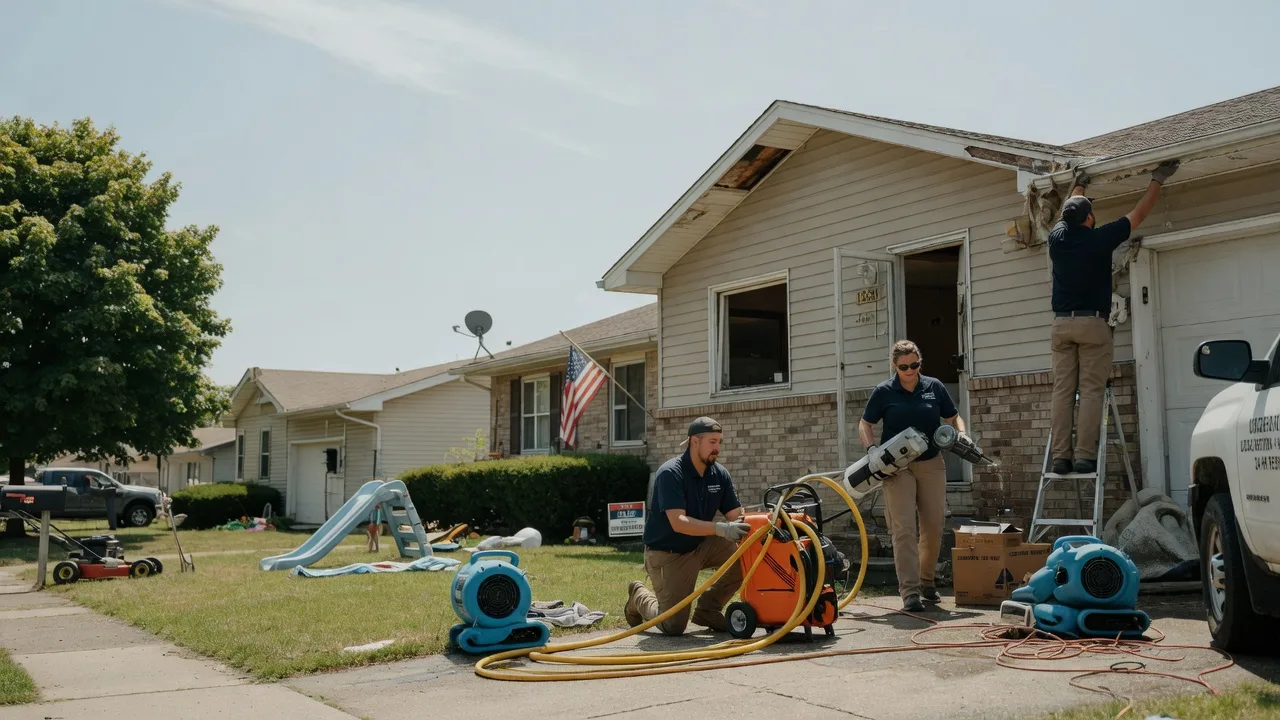 Water Damage Restoration in Columbus, ND near me